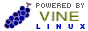 powered by vine linux